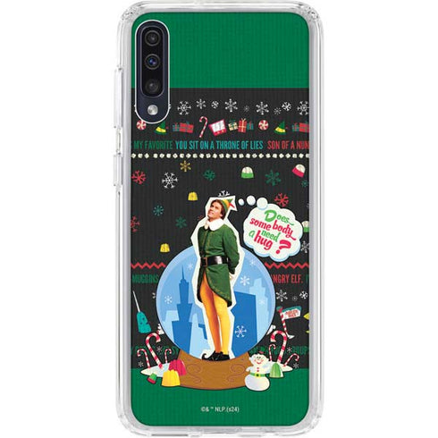 Elf Does Someone Need a Hug Galaxy A50 Clear Case