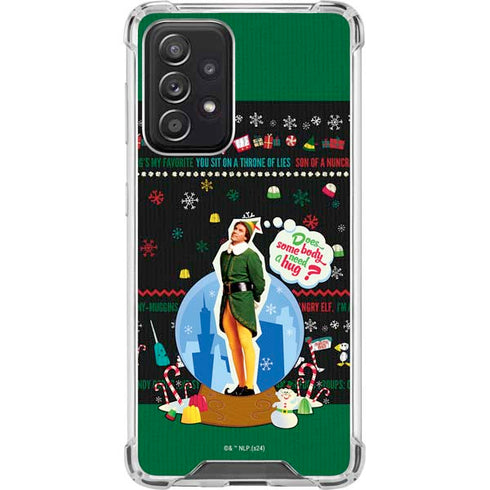 Elf Does Someone Need a Hug Galaxy A52 5G Clear Case