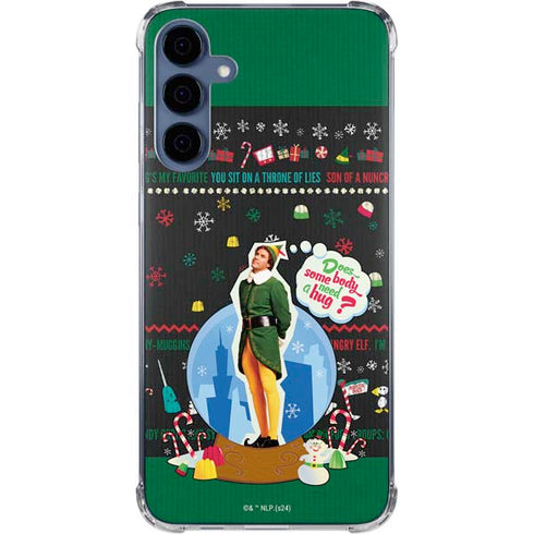 Elf Does Someone Need a Hug Galaxy A55 5G Clear Case