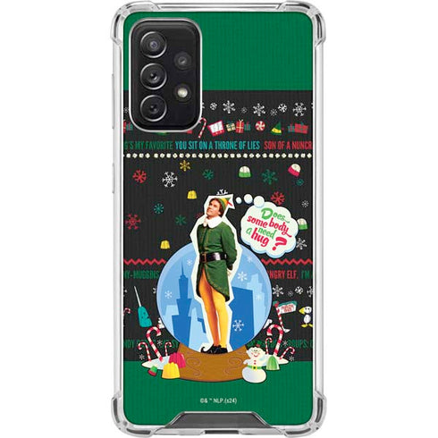 Elf Does Someone Need a Hug Galaxy A72 5G Clear Case