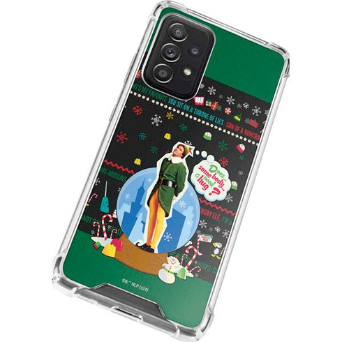 Elf Does Someone Need a Hug Galaxy A72 5G Clear Case