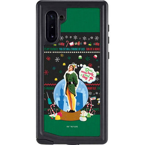 Elf Does Someone Need a Hug Galaxy Note 10 Waterproof Case