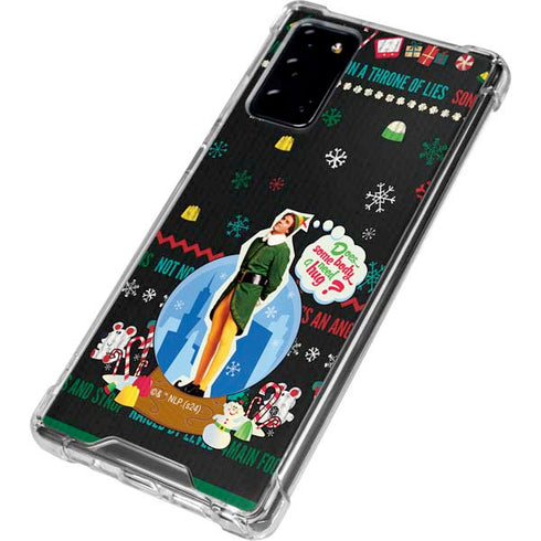 Elf Does Someone Need a Hug Galaxy Note20 5G Clear Case