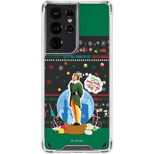 Elf Does Someone Need a Hug Galaxy S21 Ultra 5G Clear Case