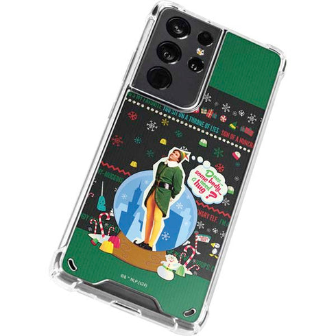 Elf Does Someone Need a Hug Galaxy S21 Ultra 5G Clear Case