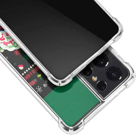 Elf Does Someone Need a Hug Galaxy S21 Ultra 5G Clear Case