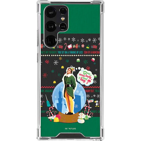 Elf Does Someone Need a Hug Galaxy S22 Ultra Clear Case