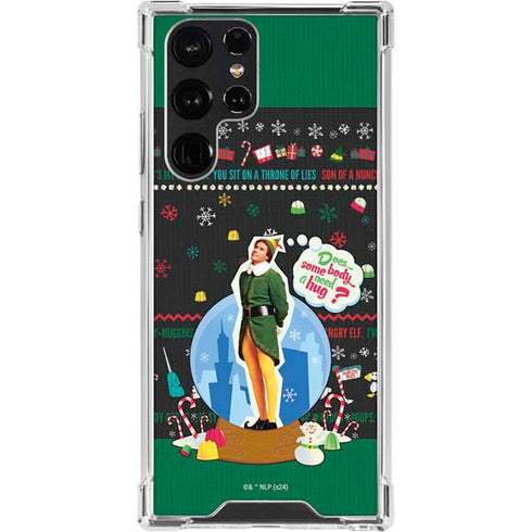 Elf Does Someone Need a Hug Galaxy S24 Ultra Clear Case