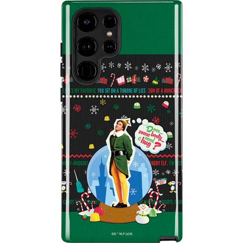 Elf Does Someone Need a Hug Galaxy Cases
