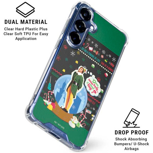 Elf Does Someone Need a Hug Galaxy S25 Plus Clear Case