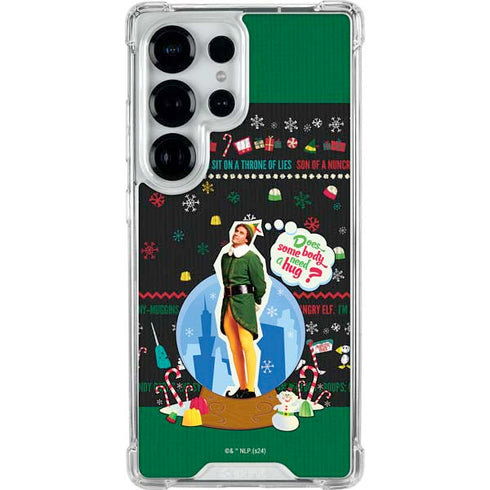Elf Does Someone Need a Hug Galaxy S25 Ultra Clear Case