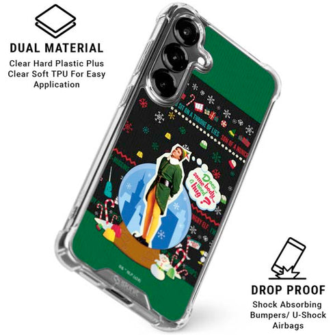 Elf Does Someone Need a Hug Galaxy S26 Clear Case