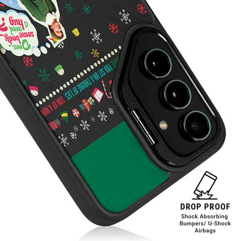 Elf Does Someone Need a Hug Galaxy S26 Ultra Kickstand Case