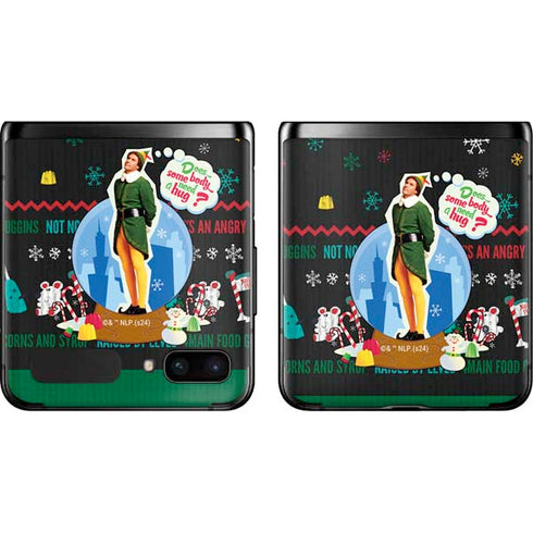 Elf Does Someone Need a Hug Galaxy Z Flip Skin