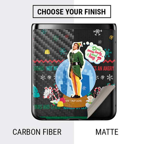 Elf Does Someone Need a Hug Galaxy Z Flip Skin