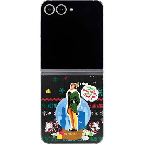 Elf Does Someone Need a Hug Galaxy Z Flip6 Skin