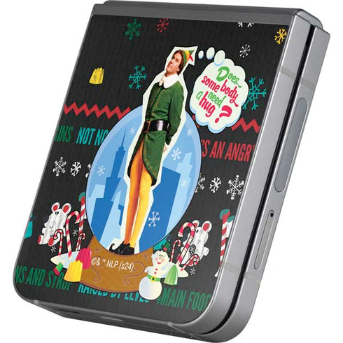 Elf Does Someone Need a Hug Galaxy Z Flip6 Skin
