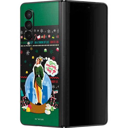 Elf Does Someone Need a Hug Galaxy Z Fold3 5G Skin