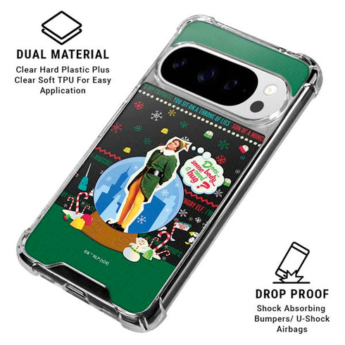 Elf Does Someone Need a Hug Google Pixel 10 Pro XL Clear Case