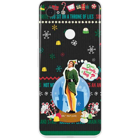 Elf Does Someone Need a Hug Google Pixel 3 Skin