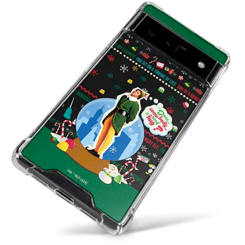 Elf Does Someone Need a Hug Google Pixel 6 Clear Case