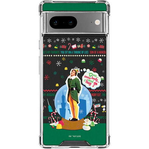 Elf Does Someone Need a Hug Google Pixel 8 Clear Case