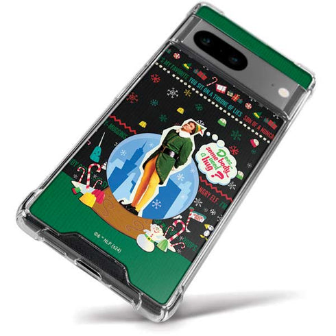 Elf Does Someone Need a Hug Google Pixel 8 Clear Case