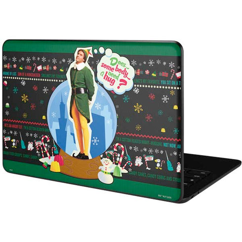 Elf Does Someone Need a Hug Google Pixelbook Go Skin