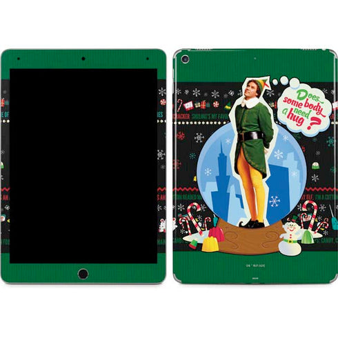 Elf Does Someone Need a Hug iPad Skins