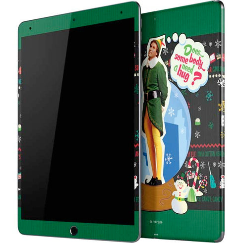 Elf Does Someone Need a Hug iPad Skins
