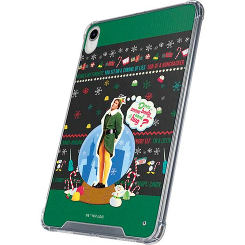 Elf Does Someone Need a Hug iPad 11th Gen (2025) Clear Case