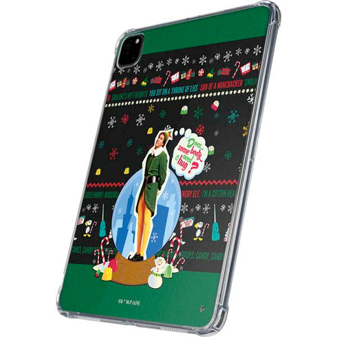 Elf Does Someone Need a Hug iPad Pro 11in (2024) Clear Case