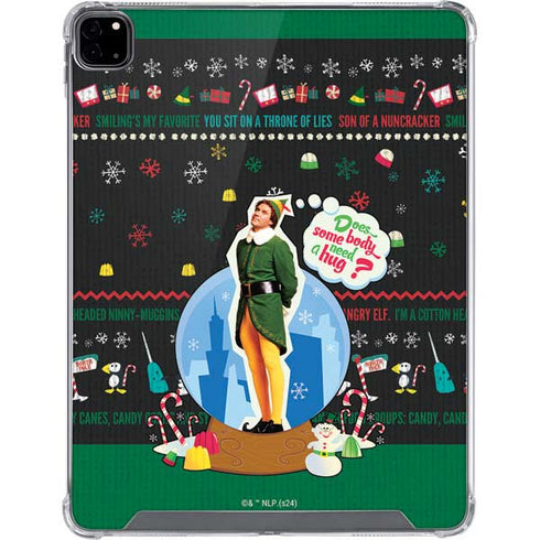 Elf Does Someone Need a Hug iPad Pro 12.9in (2020) Clear Case