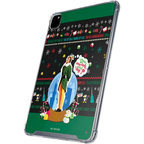 Elf Does Someone Need a Hug iPad Pro 12.9in (2020) Clear Case
