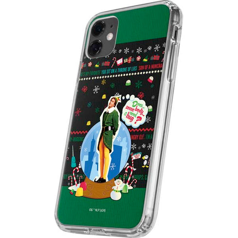 Elf Does Someone Need a Hug iPhone 11 Clear Case