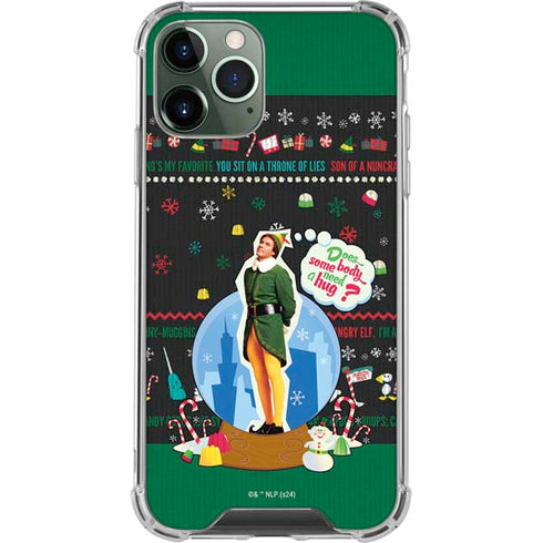 Elf Does Someone Need a Hug iPhone 11 Pro Max Clear Case