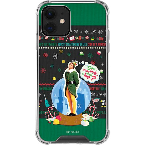 Elf Does Someone Need a Hug iPhone 12 Clear Case