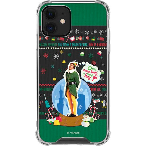 Elf Does Someone Need a Hug iPhone 12 Mini Clear Case