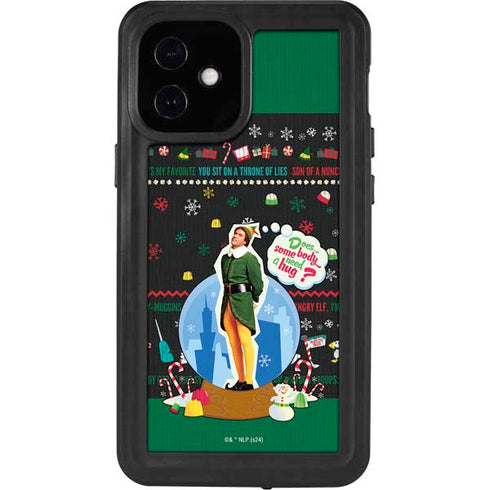 Elf Does Someone Need a Hug iPhone 12 Mini Waterproof Case