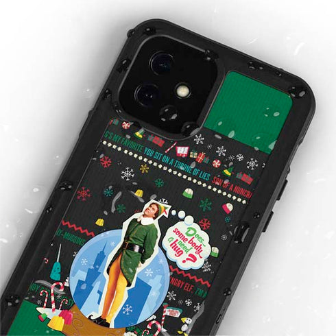 Elf Does Someone Need a Hug iPhone 12 Mini Waterproof Case