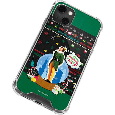 Elf Does Someone Need a Hug iPhone 13 Mini Clear Case
