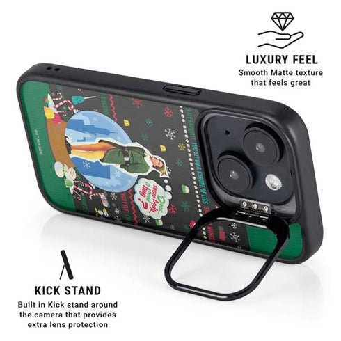 Elf Does Someone Need a Hug iPhone 14 Plus Kickstand Case