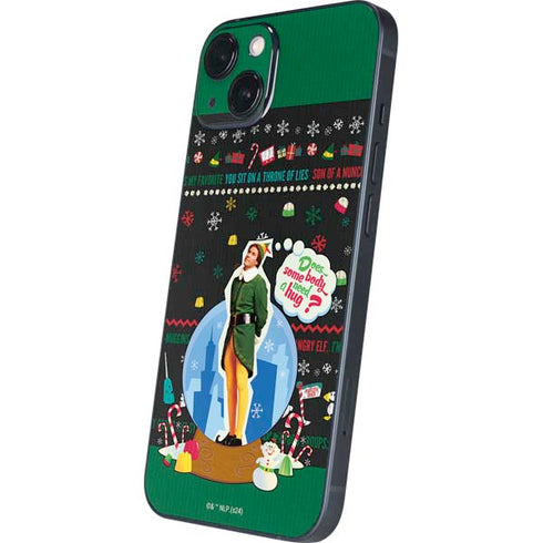 Elf Does Someone Need a Hug iPhone 15 Plus Skin
