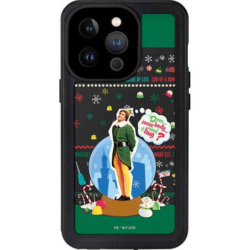 Elf Does Someone Need a Hug iPhone 15 Pro Waterproof Case