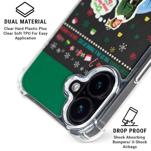 Elf Does Someone Need a Hug iPhone 16 Clear Case