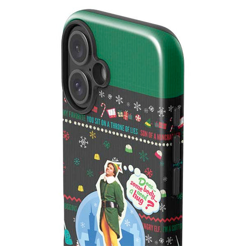 Elf Does Someone Need a Hug iPhone 16 Plus Impact Case