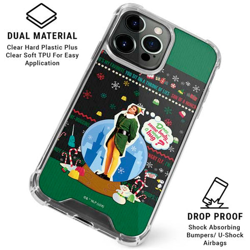 Elf Does Someone Need a Hug iPhone 16 Pro Max Clear Case