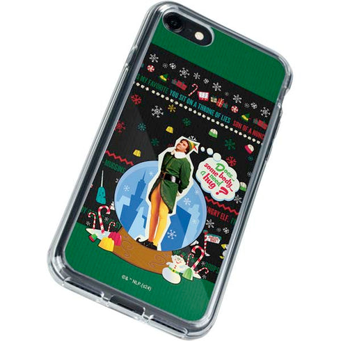 Elf Does Someone Need a Hug iPhone SE (2nd & 3rd Gen) Clear Case
