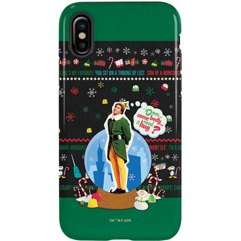 Elf Does Someone Need a Hug iPhone X Pro Case