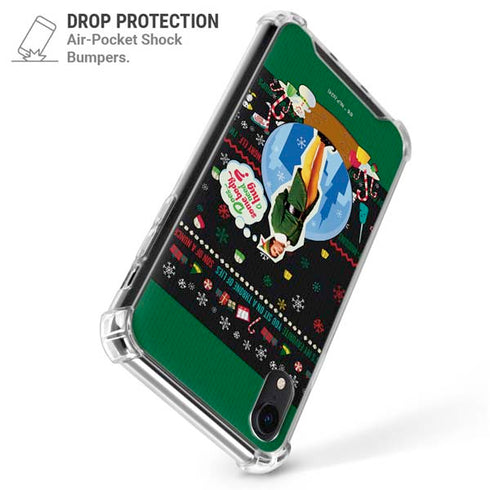 Elf Does Someone Need a Hug iPhone XR Clear Case